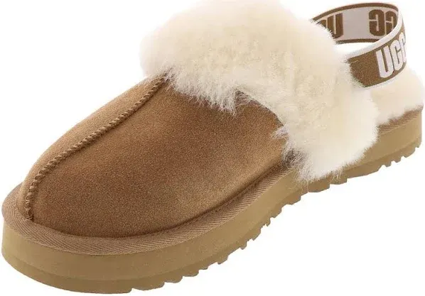 UGG Funkette Clog in Chestnut Big Kid NIB