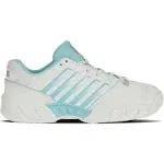 K-Swiss Women's Bigshot Light 4 Tennis Shoes (White/Blue/Lilac)