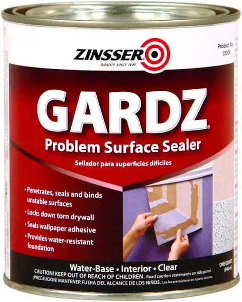 Zinsser Gardz Problem Drywall Sealer - 1 gal bucket