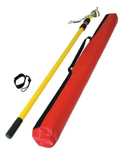 HONEYWELL MILLER QP-EP Rescue Pole,Yellow 38Y421