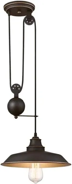 Westinghouse Iron Hill 1-Light Pulley Pendant