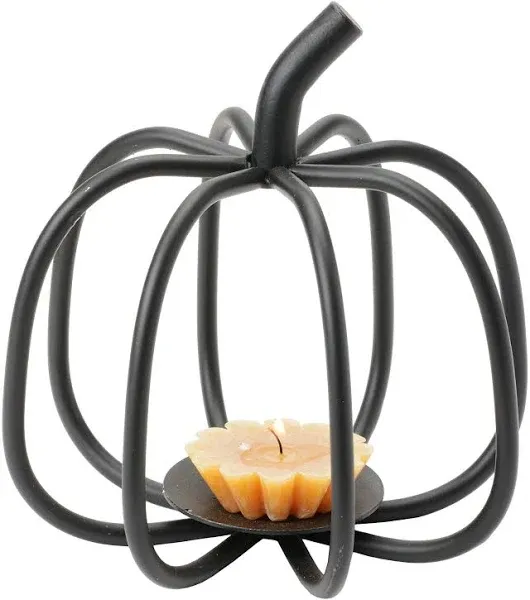 Norman Beiler Metalcraft Pumpkin Candle Holder