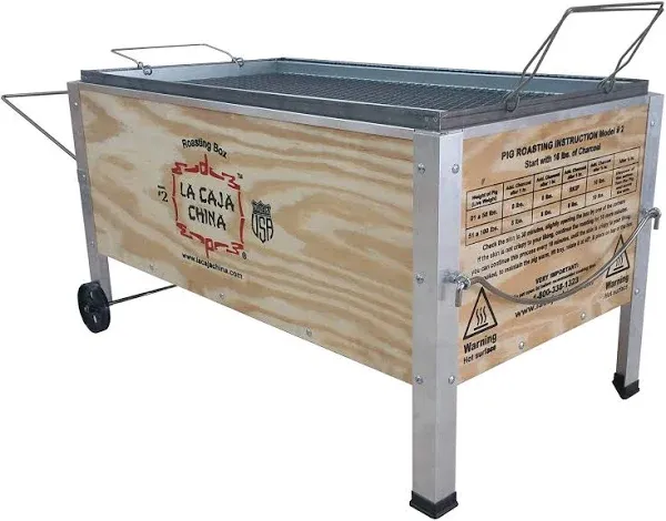 La Caja China Model #2-100 LB Pig Roaster, Original