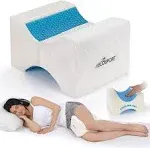 Abco Tech Memory Foam Knee Pillow with Cooling Gel