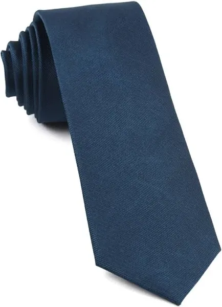 Men's Tie Bar Grosgrain Solid Tie