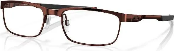 Oakley | Steel Plate Demo Rectangular Mens Eyeglasses OX3222 322208 | Realry