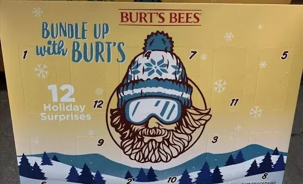 Burt's Bees Bundle Up with Burt's 12 Holiday Finds Advent Calendar