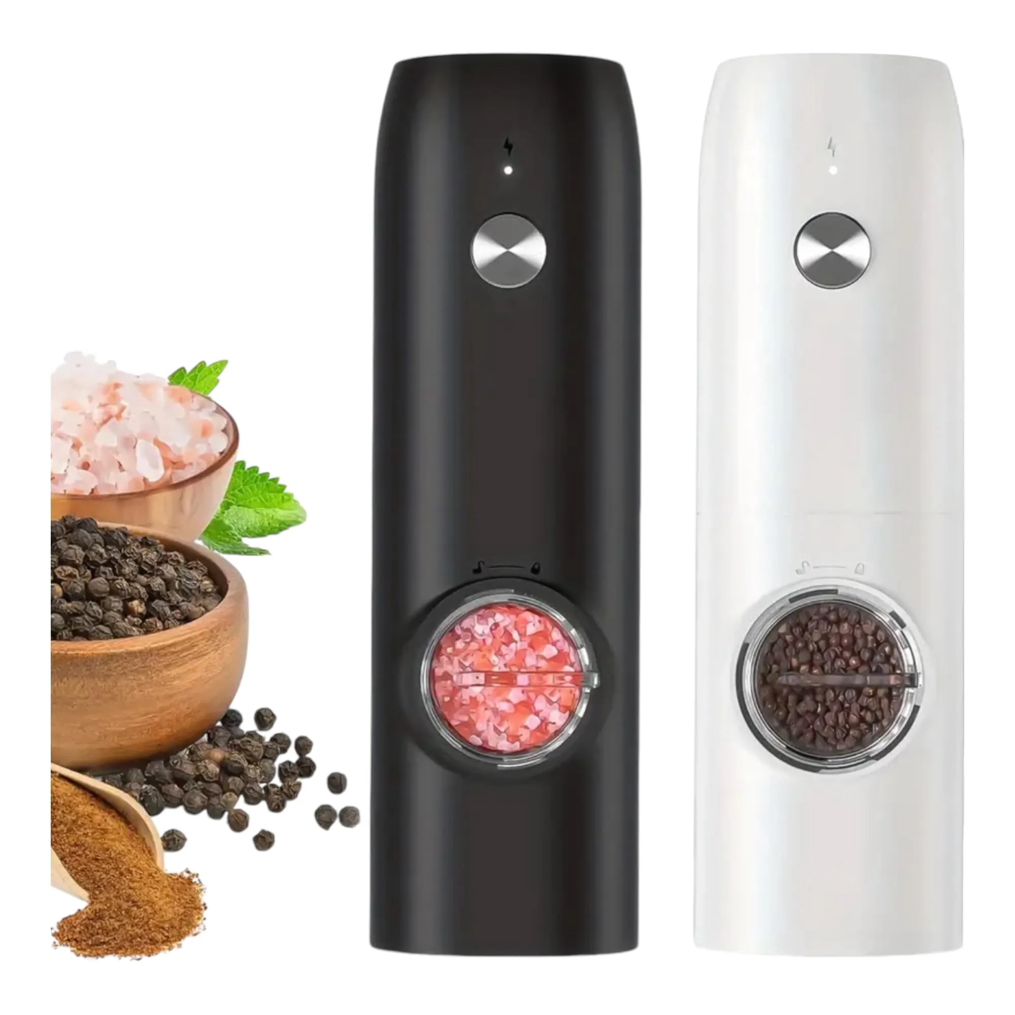 Electric Pepper Salt Grinder Set KYMQ-15A