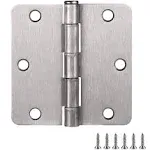 Design House 181362 10-Pack Hinge 3.5", Satin Nickel