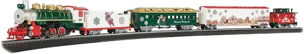 Bachmann 00774 Norman Rockwell Christmas Express Train Set - HO Scale