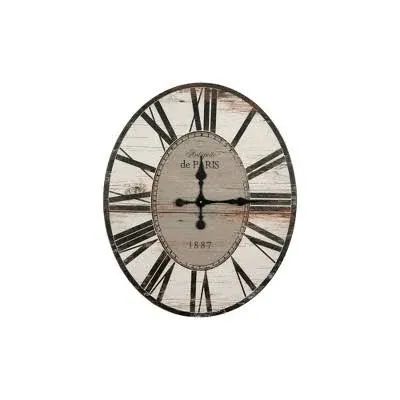 Storied Home Wood Wall Clock