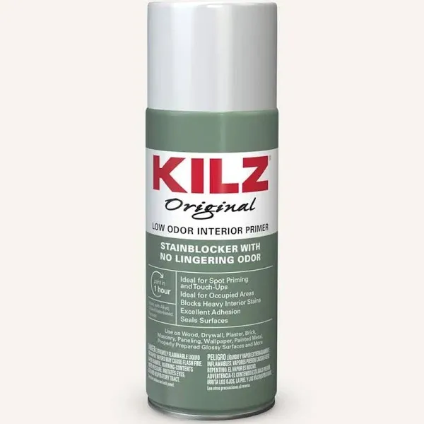 Kilz Original Low Odor Oil-Based Interior Primer Sealer Stainblocker, White, 1 Gal.