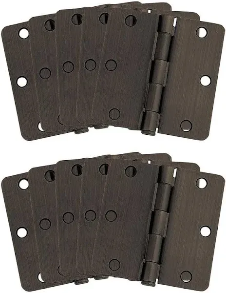 Design House 3.5" H x 3.5" W Butt Bearing Door Hinges (Set of 10)