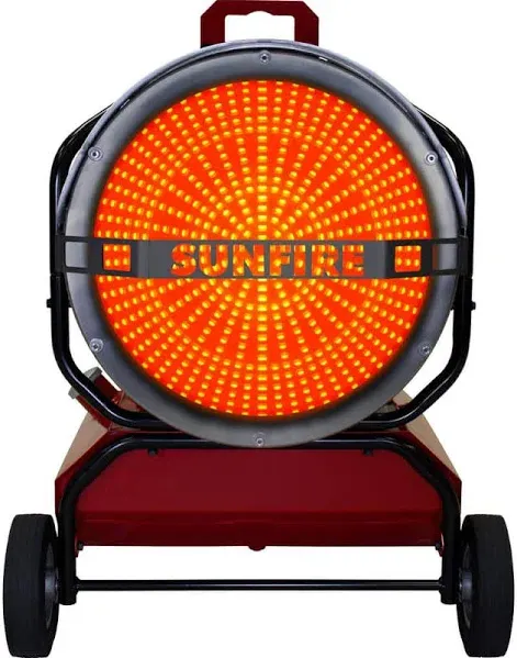 SunFire SF120 120,000 BTU Diesel/Kerosene Portable Radiant Heater 95120