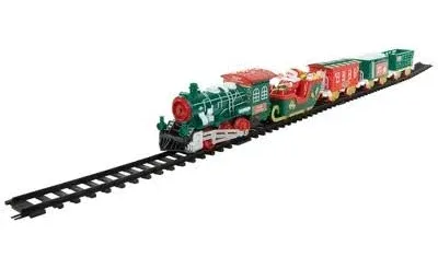 Northlight 30 Pc Battery Operated Lighted Animated Classic Christmas Train Set with Music