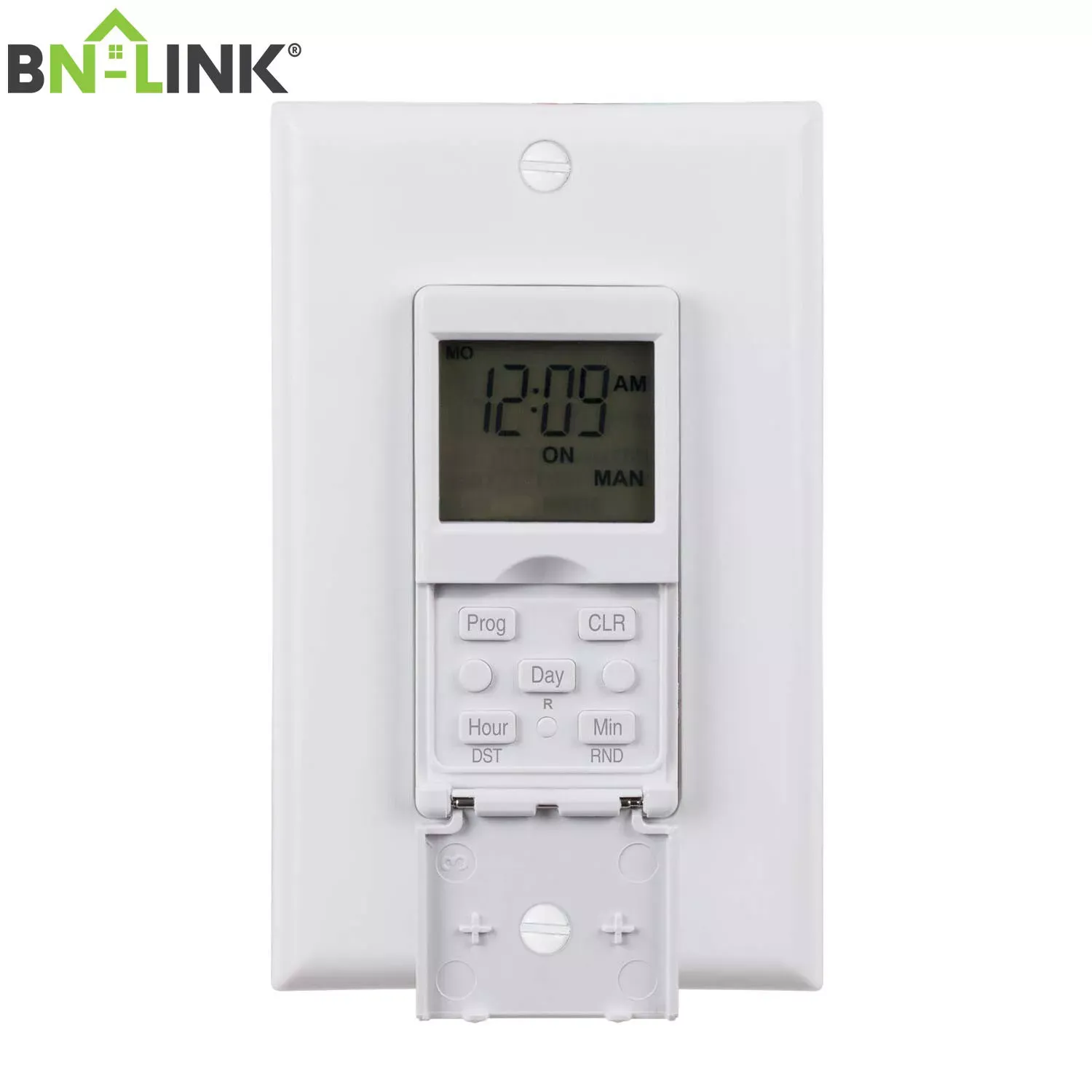 BN-LINK 7 Day Programmable in-Wall Light Timer Switch