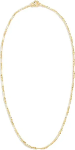 Gorjana Women's Reed Mini Necklace in 18k Gold