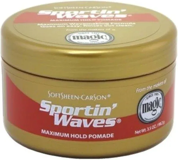 SoftSheen Carson Sportin' Waves Maximum Hold Pomade -