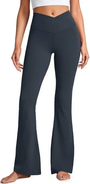 CRZ Yoga Butterluxe Flare Leggings 31'' - V Cross Waist