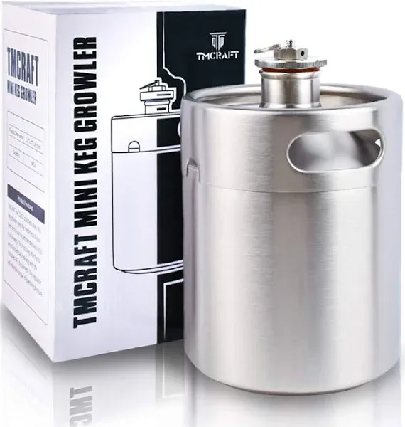 TMCRAFT 64oz Stainless Steel Mini Keg