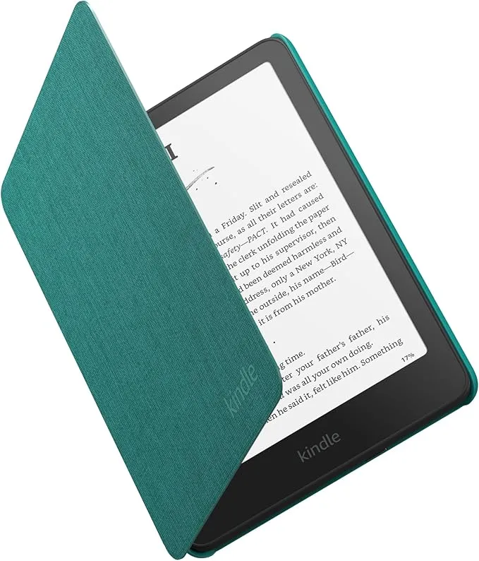 All-new Amazon Kindle Paperwhite and Kindle Colorsoft Signature Edition Case, Lightweight and Water-Safe, Foldable Protective Cover - Fabric