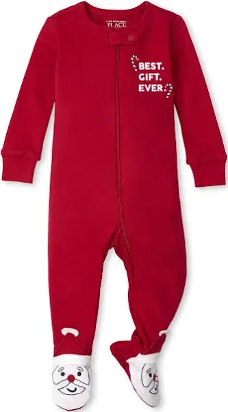 The Children's Place Baby Holiday Pajamas, Cotton