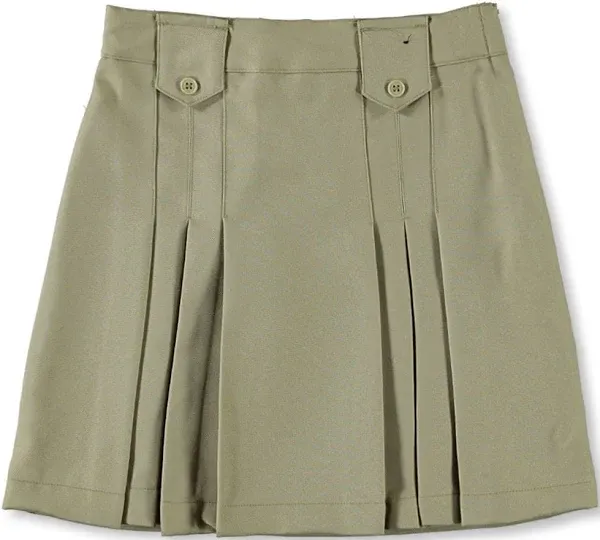 French Toast Girls' Front Pleated Skirt