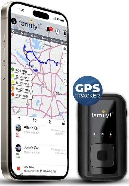 Family1st 4G LTE Real-Time Portable GPS Tracker