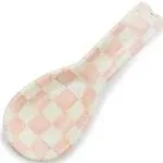 MacKenzie-Childs Rosy Check Spoon Rest