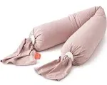 bbhugme Pregnancy Pillow - Dusty Pink & Vanilla