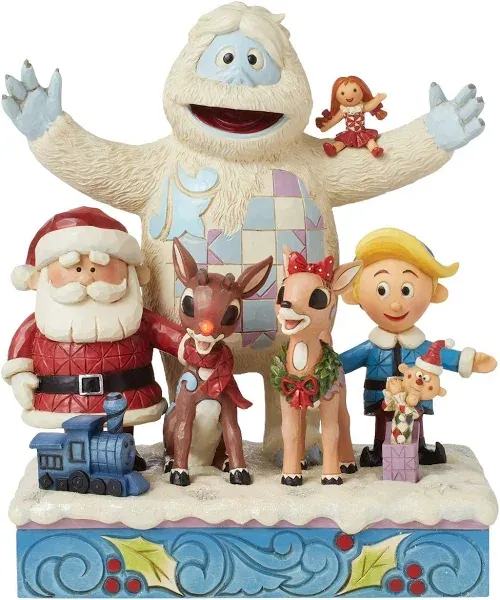 Jim Shore Rudolph and Friends Figurine