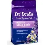 Dr Teal's Melatonin Sleep Soak 3 lbs Pure Epsom Salt