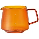 KINTO 21748 SEPIA Jug, 2 cups, Amber, Microwave and Dishwasher Safe, Scale Included