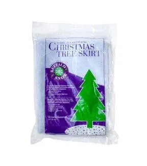 Snow-Tex 58" Sparkling Snow Tree Skirt