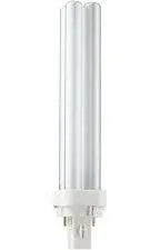 Philips 13-Watt Cool White 4100K PL-C 4-Pin Fluorescent Light Bulb