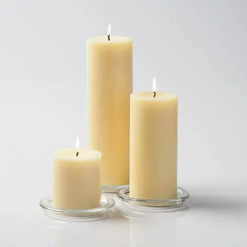 Richland Pillar Candle Ivory Set