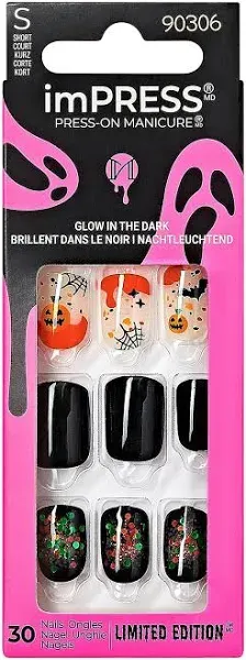 Kiss Impress Halloween Press-On Nails