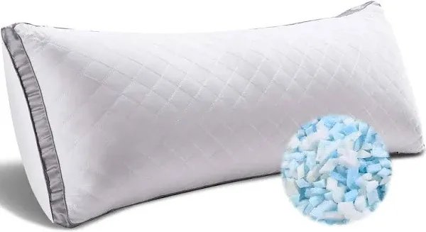 WhatsBedding Memory Foam Body Pillow