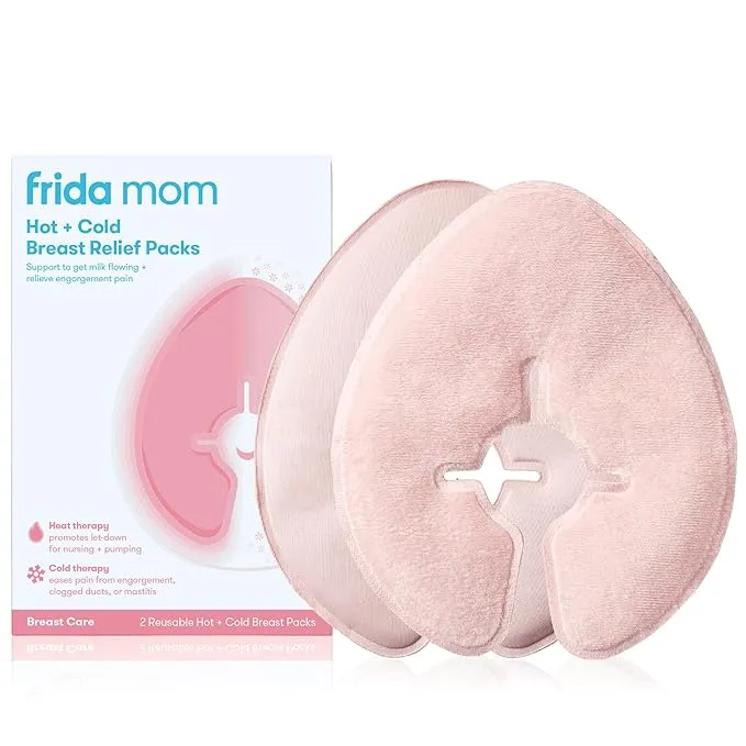 Frida Mom Cold and Heat Breast Warmers - 2ct