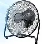 Comfort Zone CZHV9B 9" High Velocity Cradle Fan