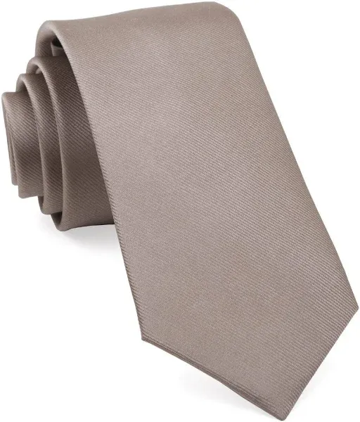 Men's Tie Bar Grosgrain Solid Tie