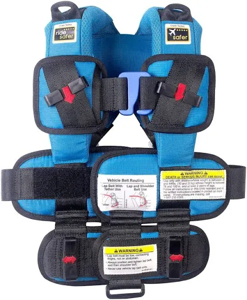 Safe Ride 4 Kids Travel Car Seat Ride Safer Travel Vest