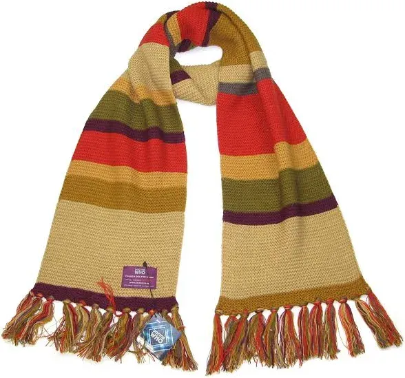 LOVARZI Fourth Doctor Tom Baker Scarf