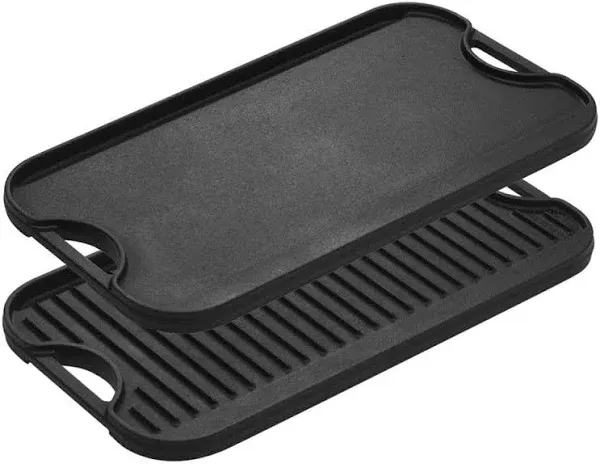 Lodge Cast Iron Reversible Grill Griddle