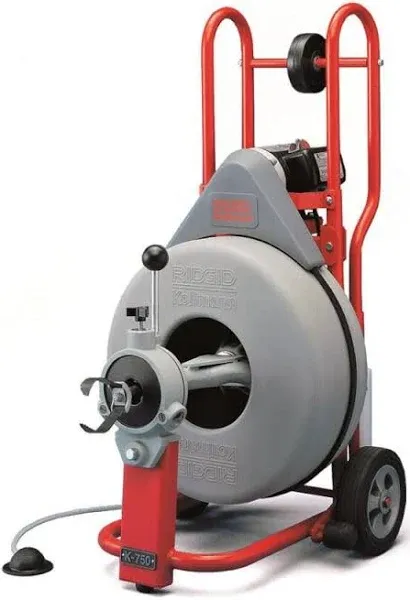 Ridgid K-750 Drum Drain Cleaning Machine