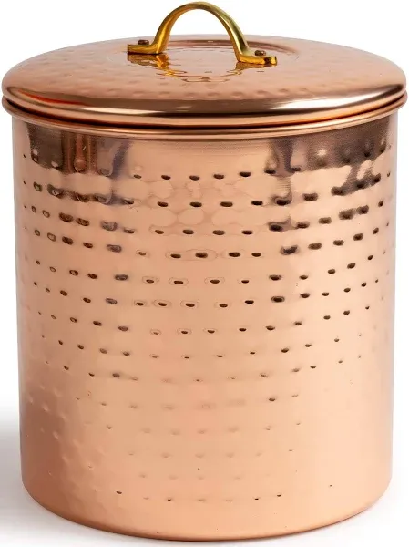 Nusteel Hammered Copper Canister