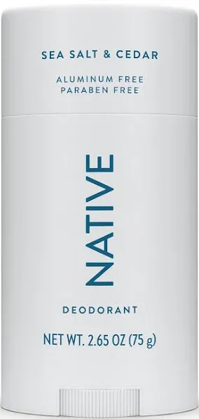 Native Deodorant, Sea Salt-Cedar (2.65 oz)