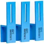 u-scribe jig 19mm (3/4") Set of 3 Woodworking & Carpentry Jigs - Mark Perfect Scribe lines on Fillers, Panels, Toe Kicks, tool for Carpenters, Cabinet and Furniture Installations, DIY