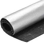 Insulation Sheet 1mx0.5mx5mm Adhesive Thermal Barrier Roof Wall HVAC Pipe Duct