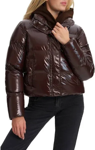 Noize Women's Coco Crop Water Resistant Puffer Jacket